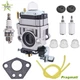 MC43E MC43CE For Earthquake E43 E43WC E43CE Auger MC43 300486 Carburetor Kit