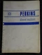 ORIGINAL 1970 Perkins 4.248 4.236 4.212 Diesel Engines Workshop Service Manual