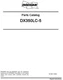 Doosan DX350LC-5 Excavator Parts Catalog Manual