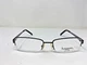 Haggar Eyeglasses Frames H243 MT. Dark Gun 54-18-145 Half Rim EH16