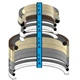 2438U1097R300 Bucket Cylinder Seal Kit Fits Kobelco SK200 III SK220 III IV