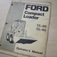 FORD CL-30 40 Skid Steer Loader Repair Shop Service Manual Book guide compact 