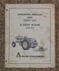Allis-Chalmer Operators Manual & Parts List for 6 Foot Blade (Oxnard) TPL-265D