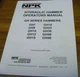 NPK GH18 GH23 GH30 GH40 GH50 Hydraulic Hammer Owner Operator Manual xz