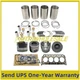 D24 Overhaul Rebuild Kit (No valve set) For Doosan Daewoo D24NAP Engine