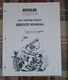 CUB CADET KOHLER  KT17-S  ENGINE SERVICE  MANUAL 