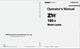 HITACHI ZW180-6 Wheel Loader Operators Manual