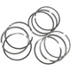 4PCS Piston Ring 4LE2 for Isuzu Engine Kobelco SK75SR SK70SR-2 Excavator