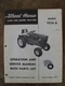 WHEEL HORSE 1054-A  Manual   - ORIGINAL