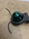 Doray Lamp Company Green Marker Light Leather Mount Beehive Cat&rsquo;s eye 