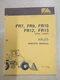 Fiat Allis FR7, FR9, FR10, FR12, FR15 Wheel Loader Axles Service Manual