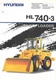 Equipment Brochure - Hyundai - HL740-3 - Wheel Loader - 1997 (E9142)