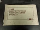 Chevrolet 1988 Light Duty Truck Wiring Diagram Booklet