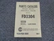 UD Nissan FD3304 Diesel Industrial Engine Kobelco LK200 Parts Catalog Manual