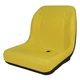 New Yellow HIGH BACK SEAT Fits John Deere Front Mount Lawn Mower F710 F725