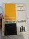 International Harvester 500c Crawler Tractor Owners Manual Book