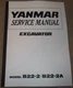 YANMAR B22-2 B22-2A EXCAVATOR SERVICE SHOP REPAIR WORKSHOP MANUAL BOOK