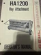 GEHL COMPANY HA1200 HAY ATTACHMENT OPERATOR'S MANUAL FORM NO. 903040