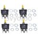 4Pcs Toggle Switch 4360331 For JLG 1250AJP 450A 450AJ 600S 660SJ 800A 800S 860SJ