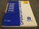 Ford New Holland 555E 575E 655E 675E Backhoe Loader Operator Maintenance Manual