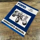 Ford 1000 Tractor Owner Operators Manual Book Maintenance