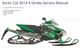 Arctic Cat 2014 4-Stroke  Service Manual ZR XF M 5000 7000 9000 on Paper