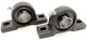Pair Of 122044 Grasshopper OEM Pillow Block Bearings For 727K2 727KW 727T6