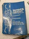 TOYOTA FORKLIFT 3 FGC 20 25 30 02- FDC 15 PARTS CATALOG LIST BOOK 1977