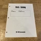 VINTAGE Kawasaki FG300D-X  ENGINE PARTS CATALOG
