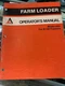 ALLIS CHAMBERS FARM LOADER MODEL 450 FOR 6140 TRACTORS OPERATORS' MANUAL (12F)