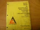 Allis-Chalmers HD21-B Crawler Tractor TRANSMISSION Shop Service Repair Manual xz