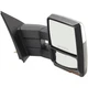 Tow Mirror For 07 14 Ford F150 Right Side Power Heated Puddle Signal Light