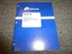 Fiat Allis 945B Wheel Loader Owner Operator & Maintenance Instruction Manual