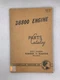 CATERPILLAR D8800 ENGINE PARTS BOOK 30322 REPLACES 9542