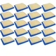 20PK Air Filter for John Deere Mower 14PZ 14SZ JS20 JS30 JA60 JA65 JS60 JS61
