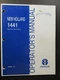 New Holland 1441 Mower Operators Manual 86630288