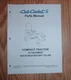 CUB CADET 6000 & 7000 SERIES 629 50 IN ROTARY TILLER PARTS MANUAL