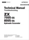 HITACHI ZX75US-5A ZX85US-5A Excavator Troubleshooting Schematic Technical Manual