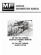 Massey Ferguson MF-750 760 Fourteen Chan. Monitor 540 550 Alarm Service Manual