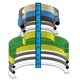 4286774 Boom Cylinder Seal Kit Fits Hitachi EX200-2 EX200LC-2