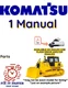 KOMATSU D155-7 BULLDOZER PARTS MANUAL PDF ON USB