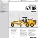 Volvo G710B Motor Grader Service Repair Manual Parts Catalog Construction PDF