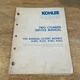 Kohler Engines 1982  Two Cylinder Service Manual Models K482, K532, K582*, K662