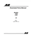 JLG 1055 1255&nbsp; Telehandler Parts Catalog Manual &nbsp;31211636