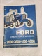 Original Ford 2600 3600 4100 4600 Operators Manual