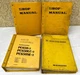4 Komatsu Shop Installation Manuals PC650 3 & 5 LC SE WA600 6D140 +2 Parts Books