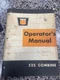 OLIVER 525 COMBINE OPERATOR'S MANUAL W446503