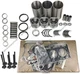 Overhaul Rebuild Kit for Mitsubishi Engine 4M40 4M40T 4M40D 4M40TD Caterpillar 
