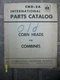 OLD Original IH International Harvester CNU-2A Corn Heads For Combines Catalog