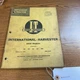 I&T Shop Service Manual For IH Series 460,560,606,660 And 2606